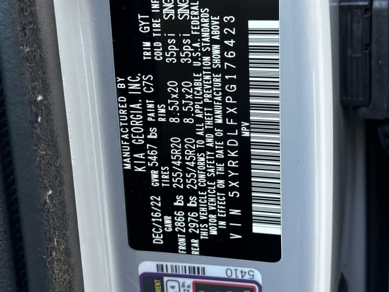 Thumbnail: 2023 Kia Sorento - 29