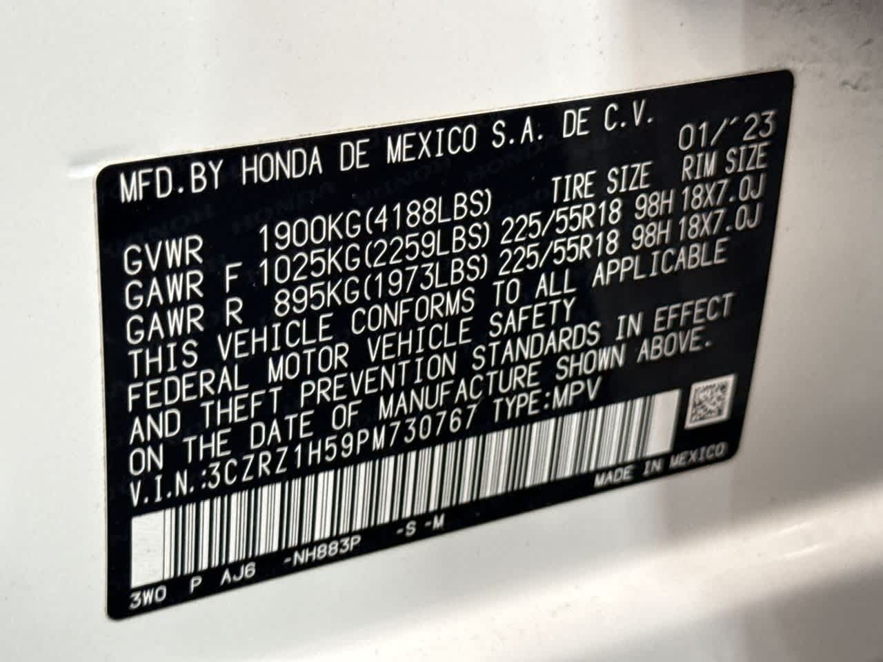 2023 Honda HR-V Sport 29