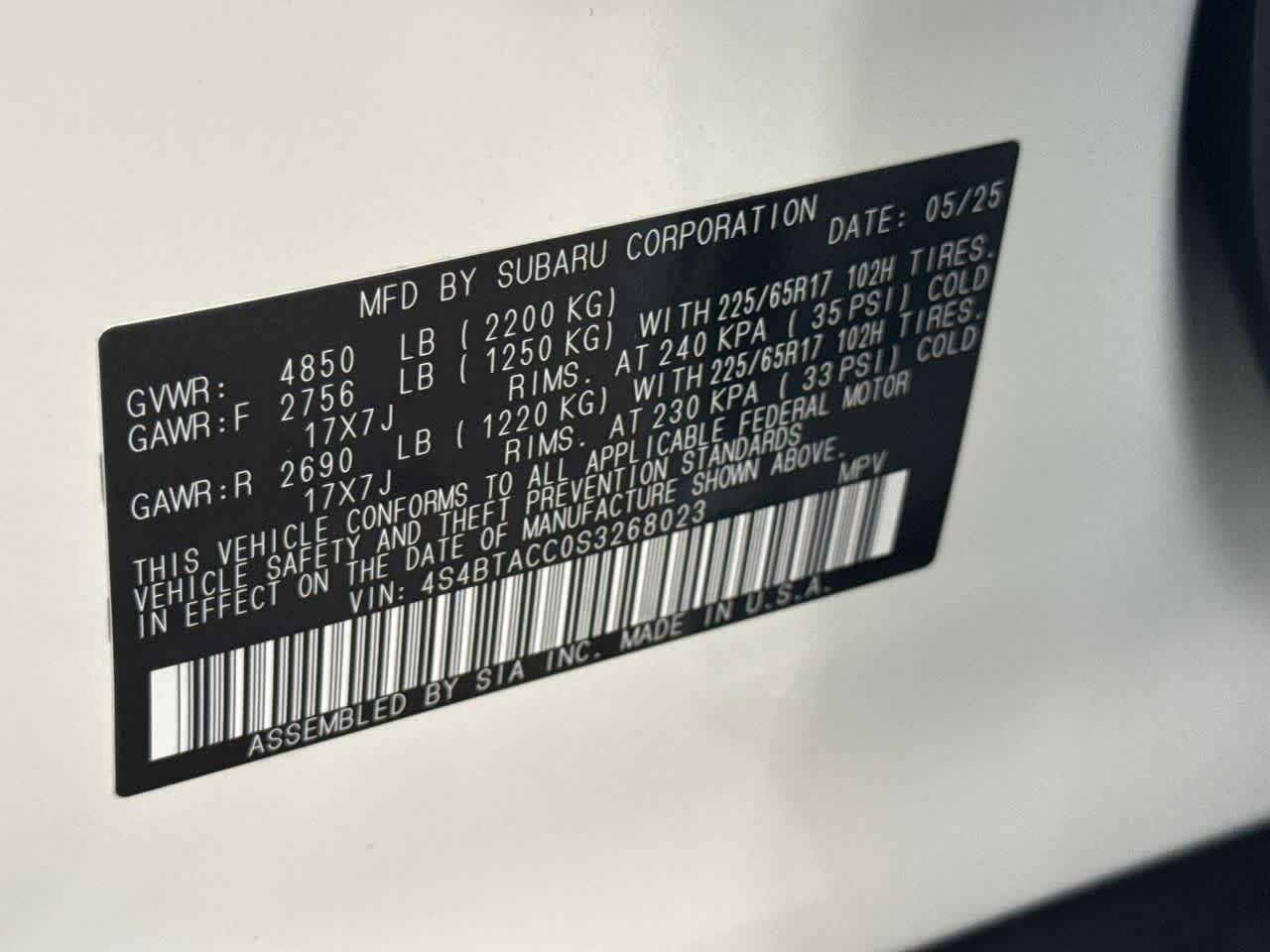 Thumbnail: 2025 Subaru Outback - 29