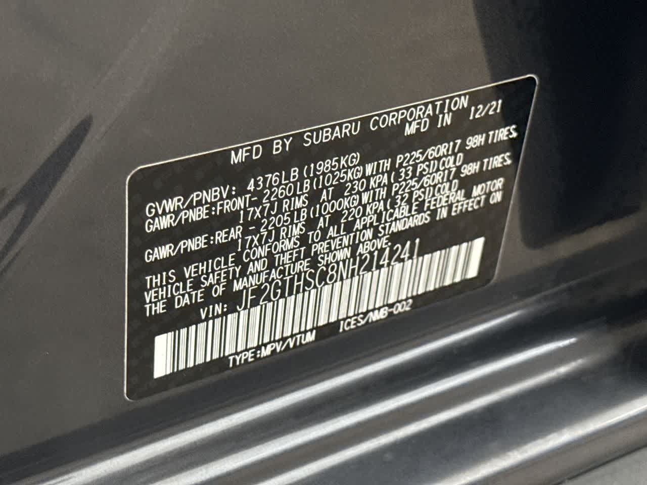Thumbnail: 2022 Subaru Crosstrek - 29