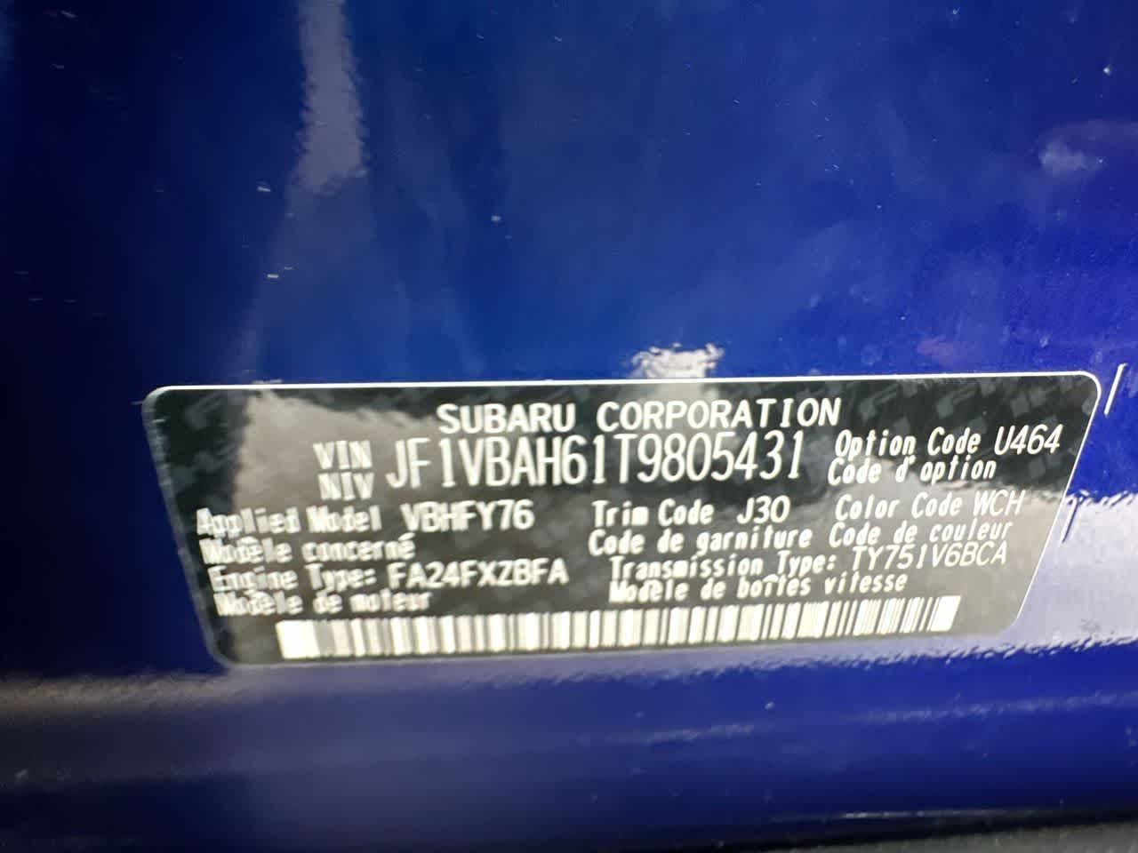 Thumbnail: 2026 Subaru WRX - 29