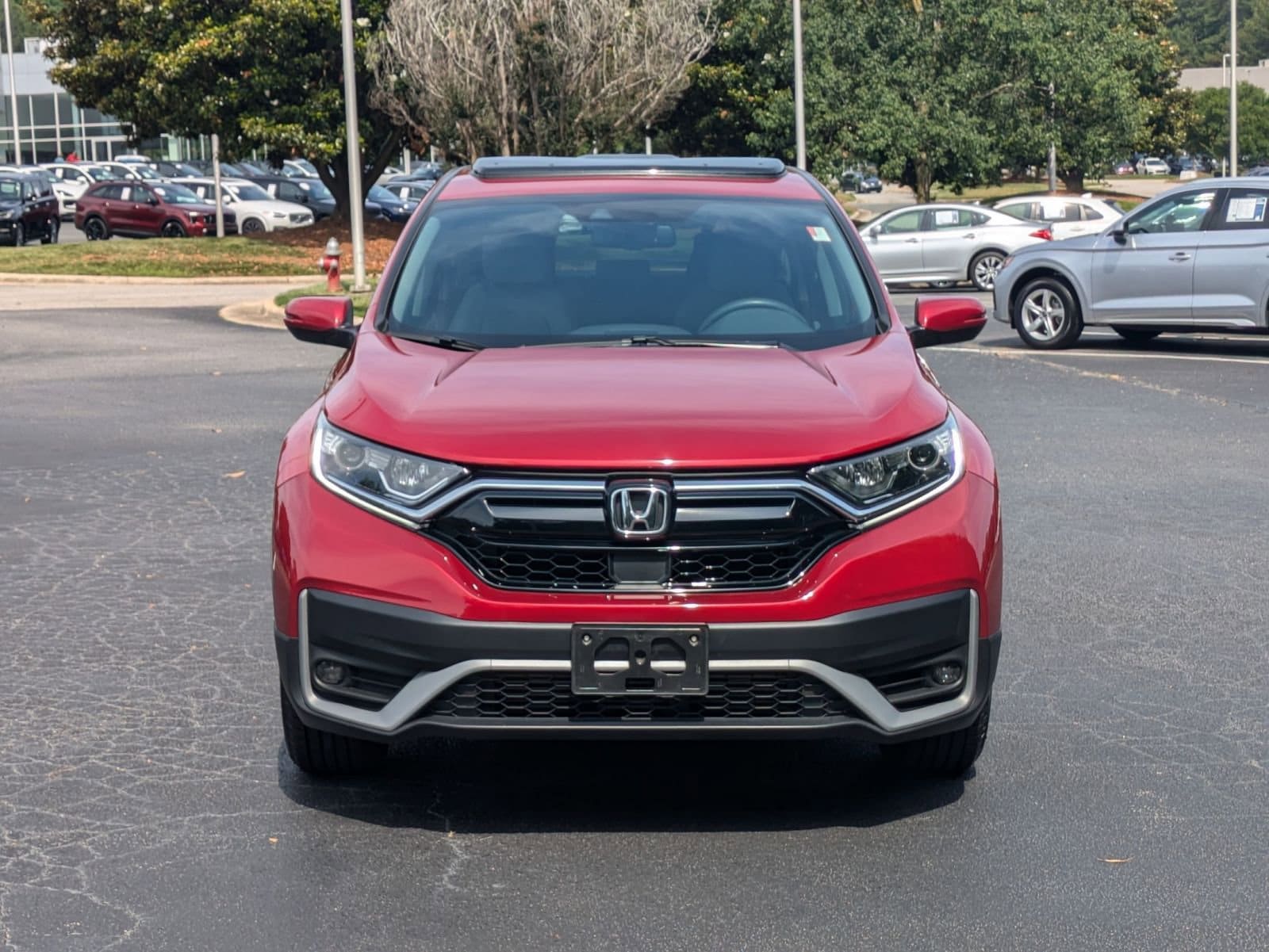 Used 2022 Honda CR-V EX-L with VIN 2HKRW2H85NH643224 for sale in Cary, NC
