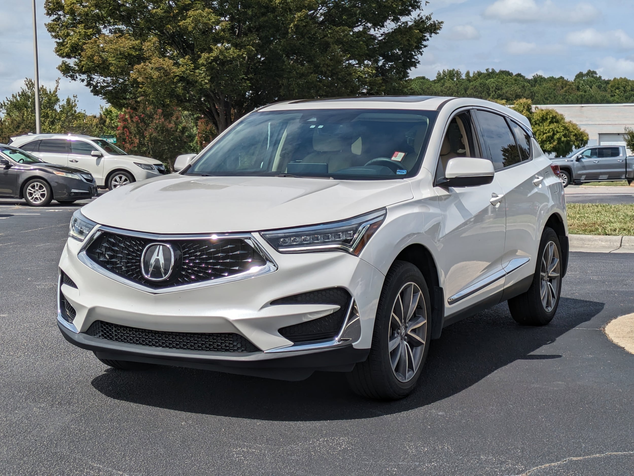 Used 2021 Acura RDX Technology Package with VIN 5J8TC2H54ML020130 for sale in Cary, NC