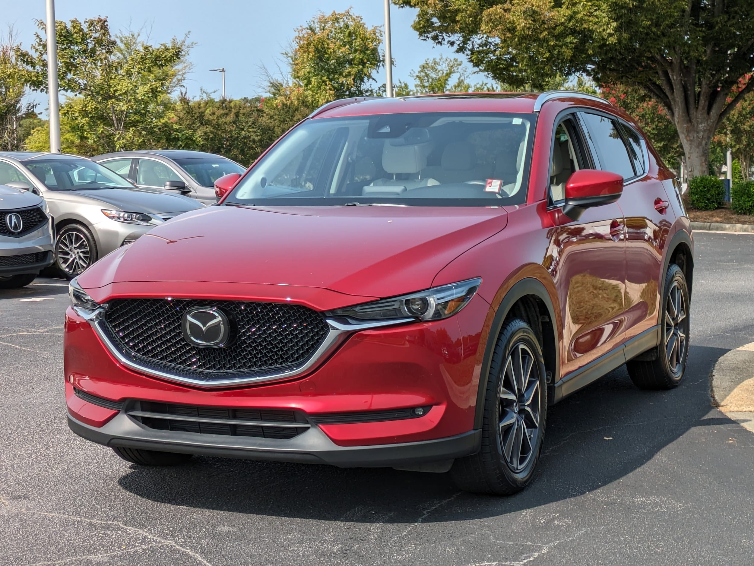 Used 2018 Mazda CX-5 Grand Touring with VIN JM3KFBDM6J0399568 for sale in Cary, NC