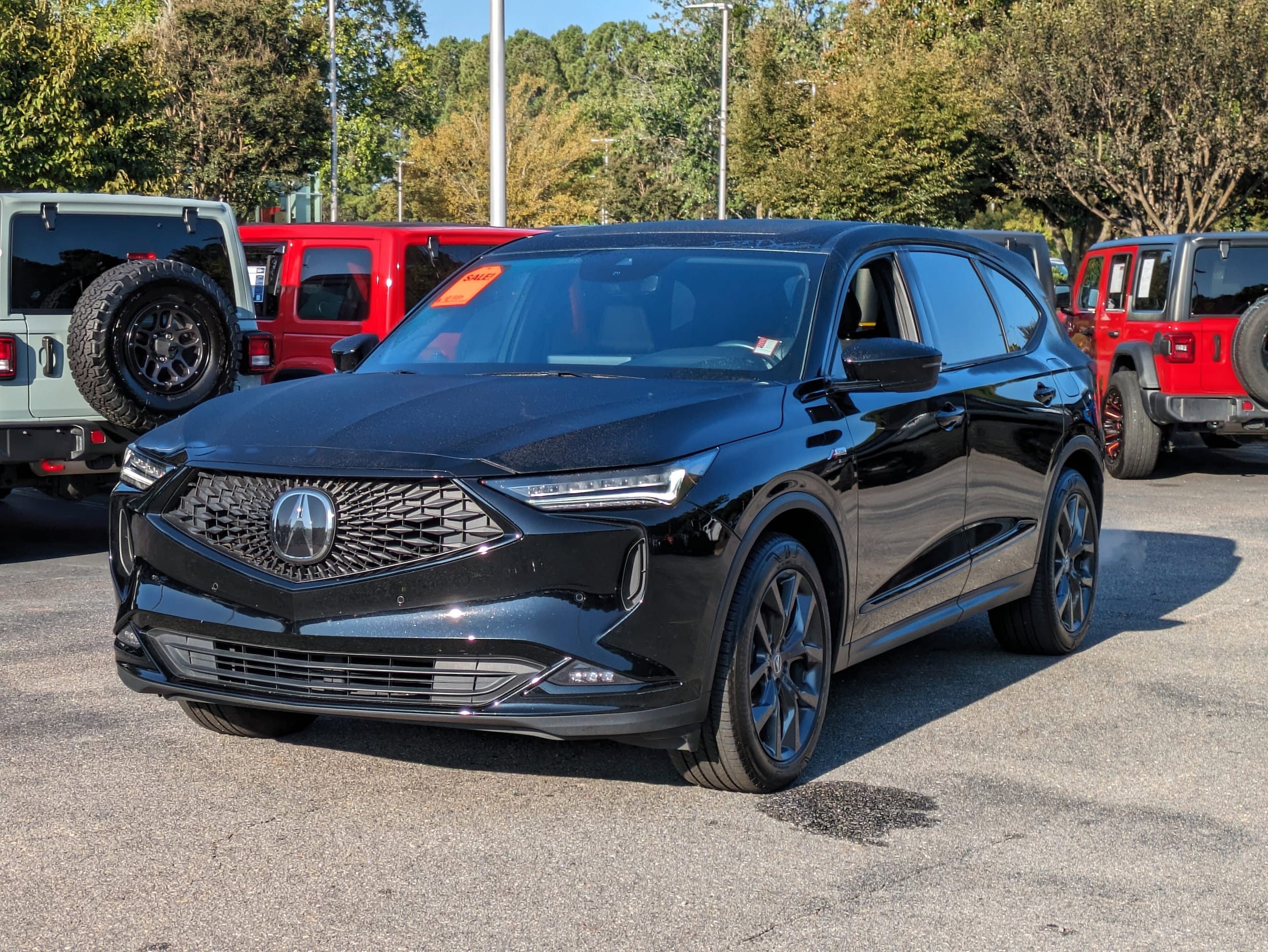 Used 2022 Acura MDX A-Spec Package with VIN 5J8YE1H06NL017701 for sale in Cary, NC