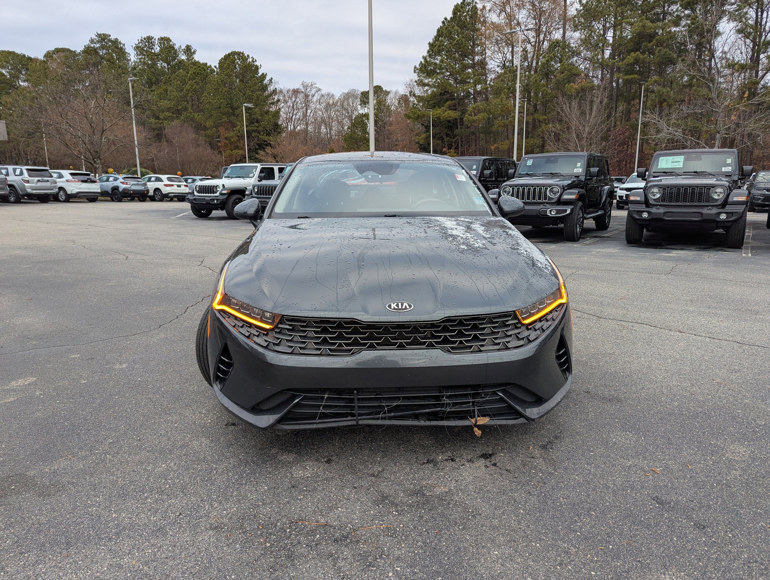 Used 2021 Kia K5 LXS with VIN 5XXG14J2XMG020957 for sale in Apex, NC