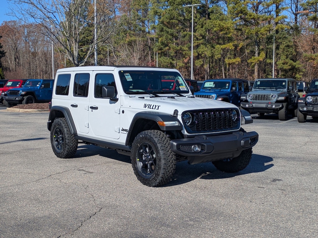 New 2026 Jeep Wrangler 4-DOOR WILLYS Sport Utility