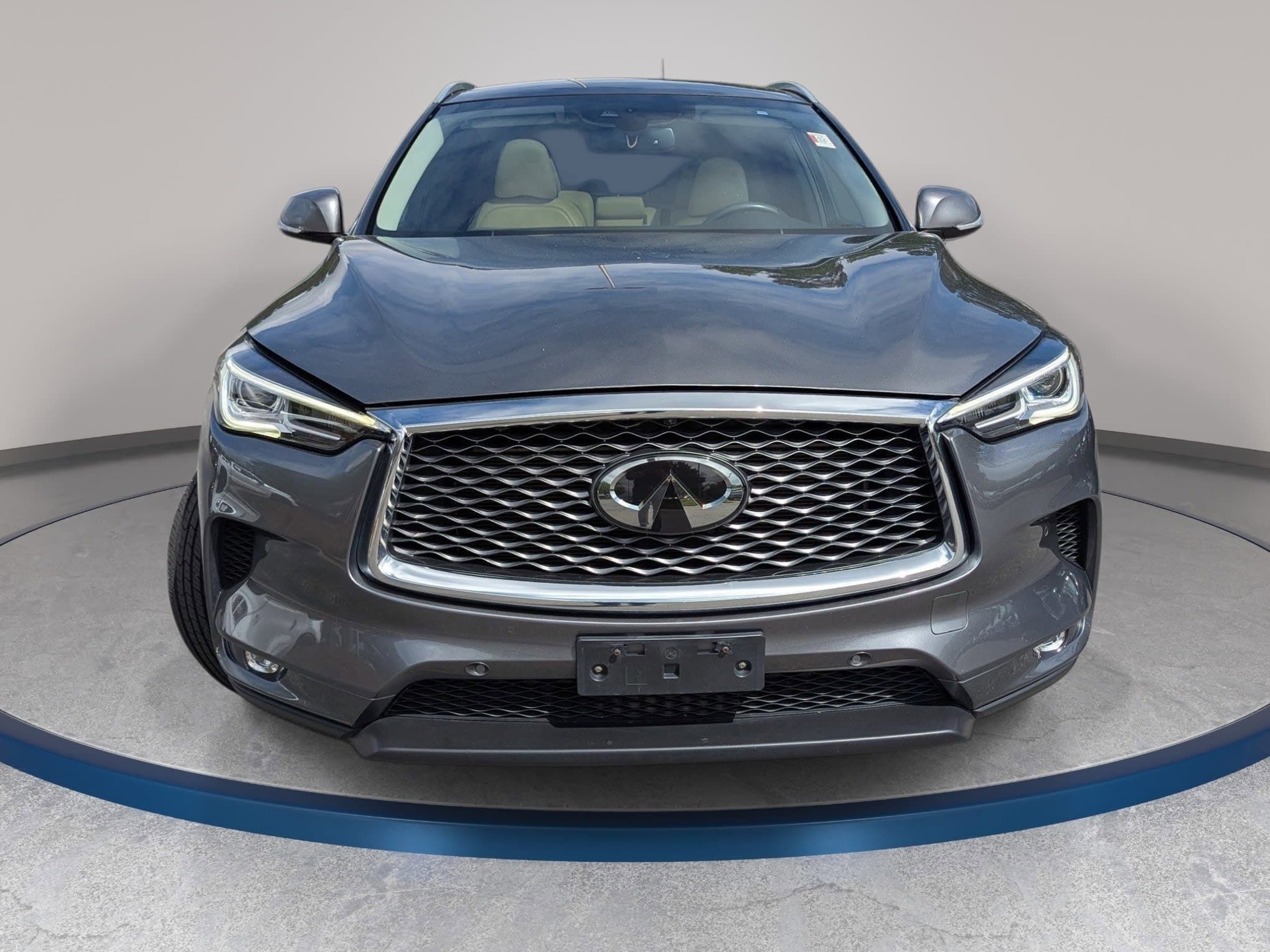 Used 2019 INFINITI QX50 Essential with VIN 3PCAJ5M3XKF107046 for sale in Apex, NC