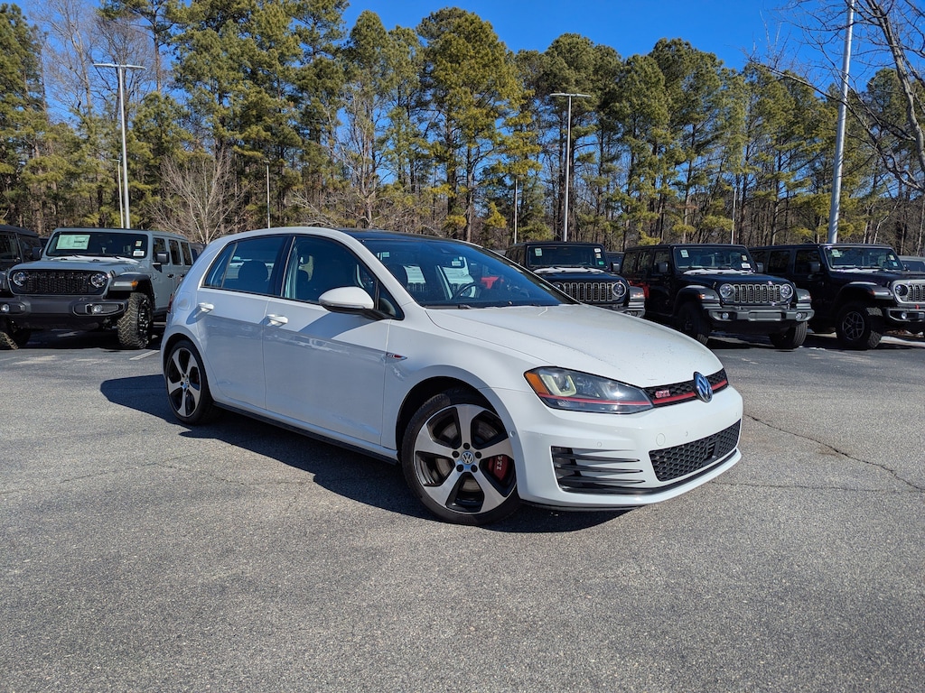Used 2016 Volkswagen Golf GTI Autobahn w/Performance Pkg HB DSG Autobahn w/Performance Pkg