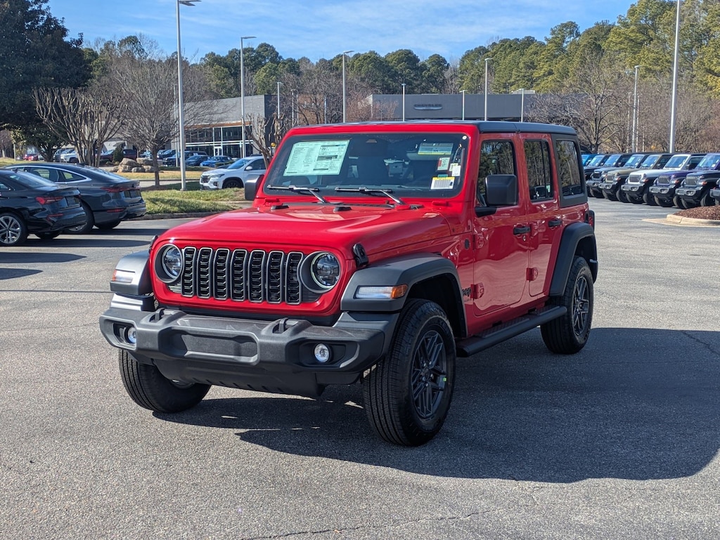New 2026 Jeep Wrangler 4-DOOR SPORT S Sport Utility
