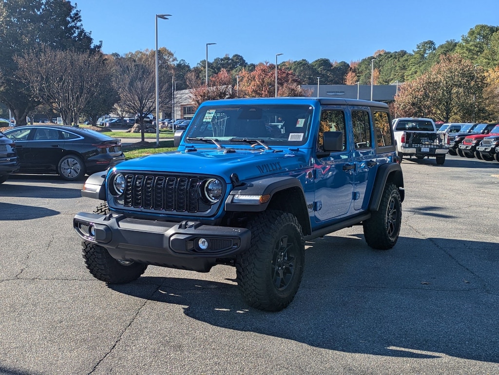 New 2026 Jeep Wrangler 4-DOOR WILLYS Sport Utility