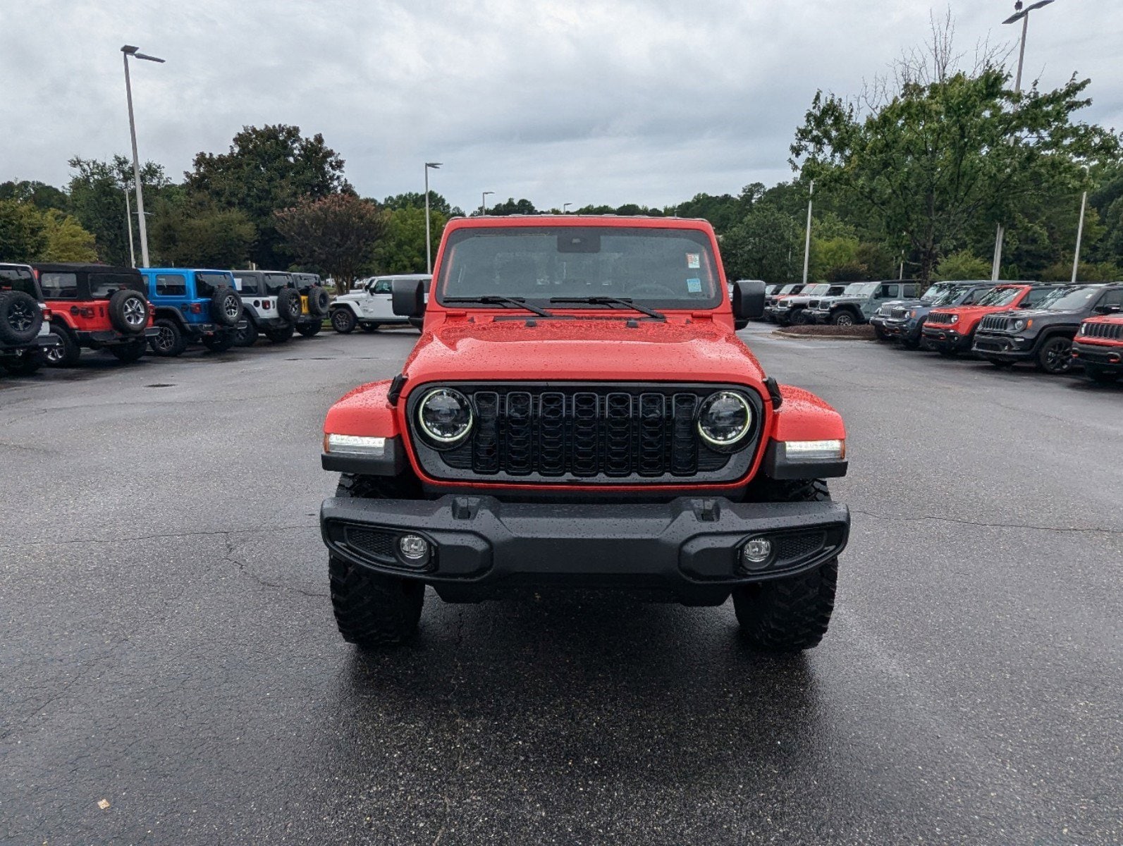 Certified 2024 Jeep Gladiator Willys with VIN 1C6HJTAG7RL112147 for sale in Cary, NC