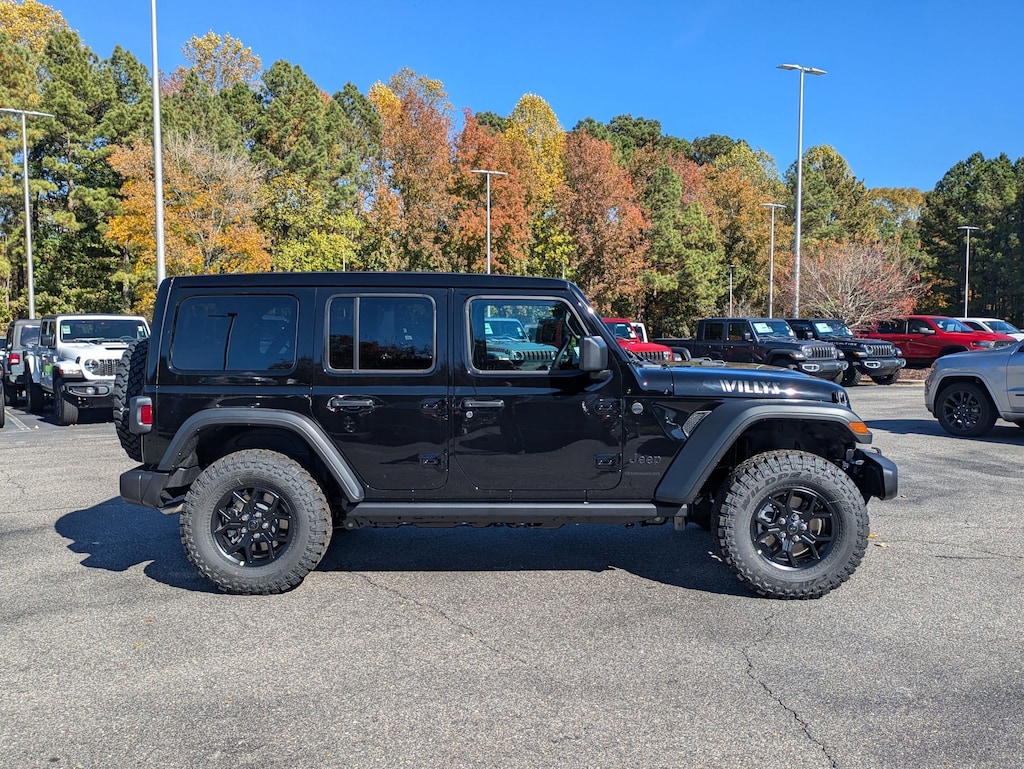 New 2026 Jeep Wrangler 4-DOOR WILLYS Sport Utility