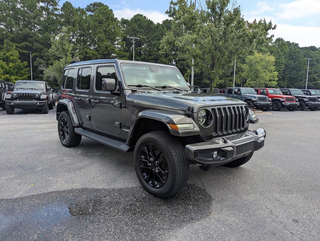 Used 2021 Jeep Wrangler Sahara High Altitude Unlimited Sahara High Altitude 4x4