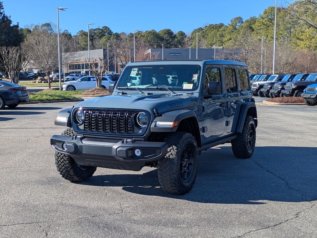 New 2026 Jeep Wrangler 4-DOOR WILLYS Sport Utility