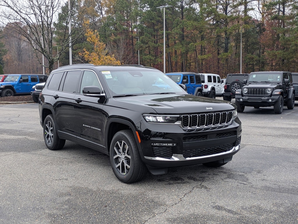 New 2025 Jeep Grand Cherokee L LIMITED 4X4 Sport Utility