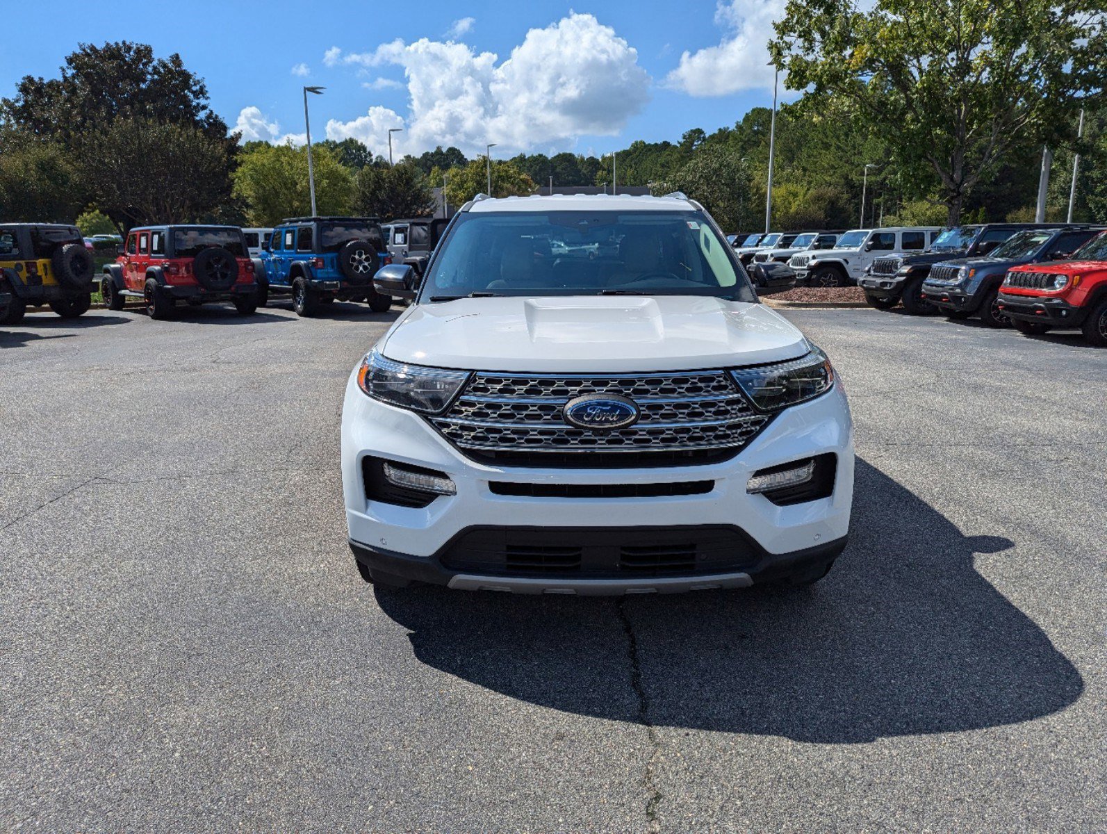 Used 2022 Ford Explorer Limited with VIN 1FMSK7FH9NGA55985 for sale in Apex, NC