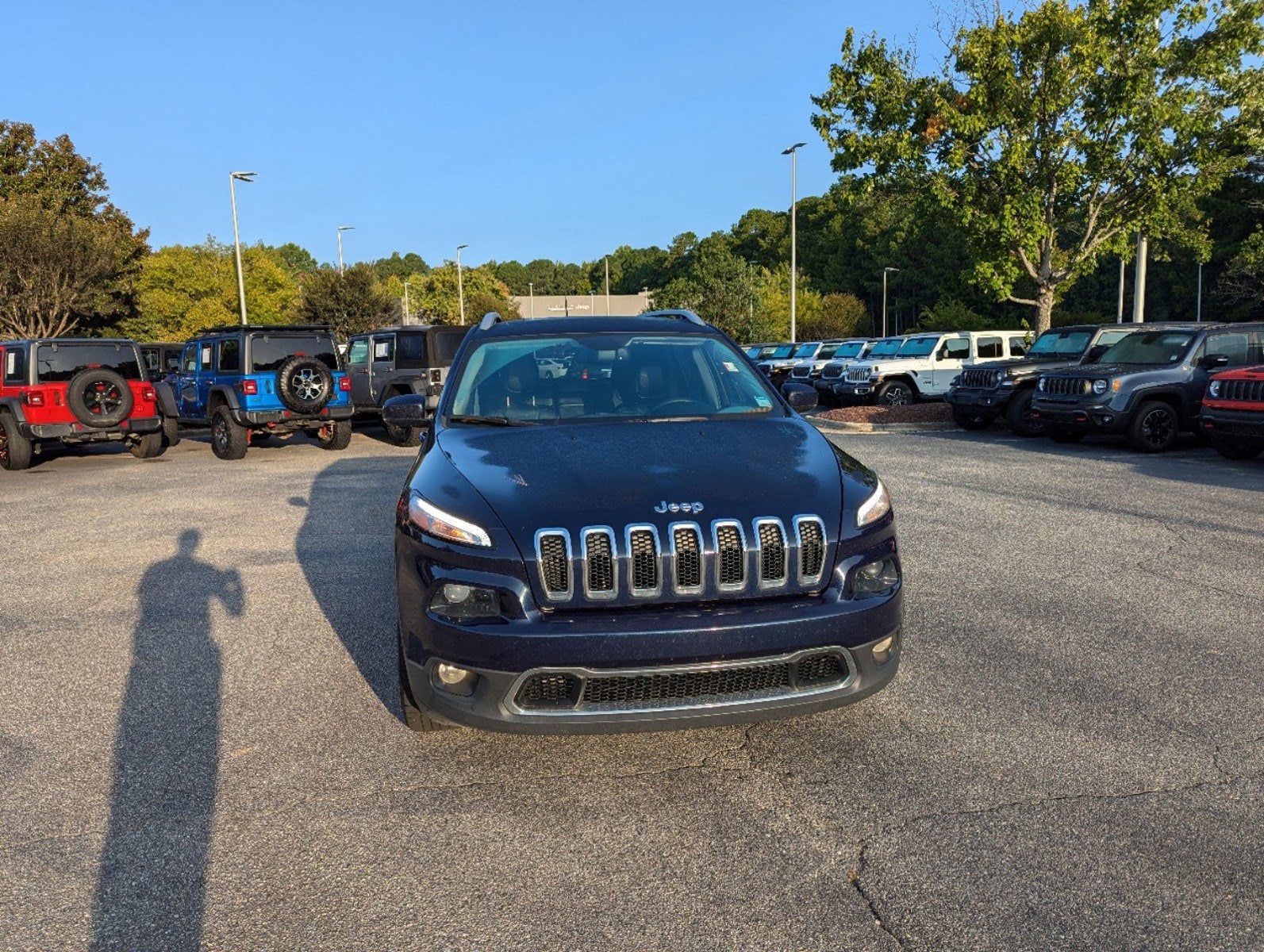 Used 2016 Jeep Cherokee Limited with VIN 1C4PJMDS7GW269991 for sale in Apex, NC