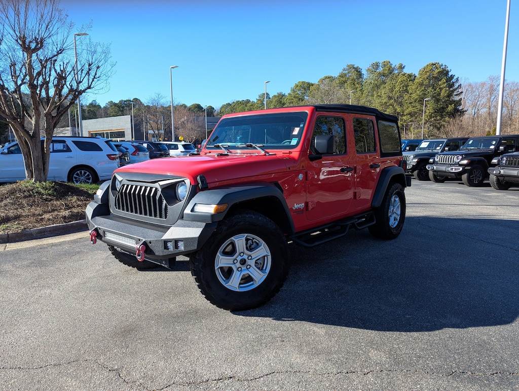 Used 2018 Jeep Wrangler Unlimited Sport S Sport S 4x4