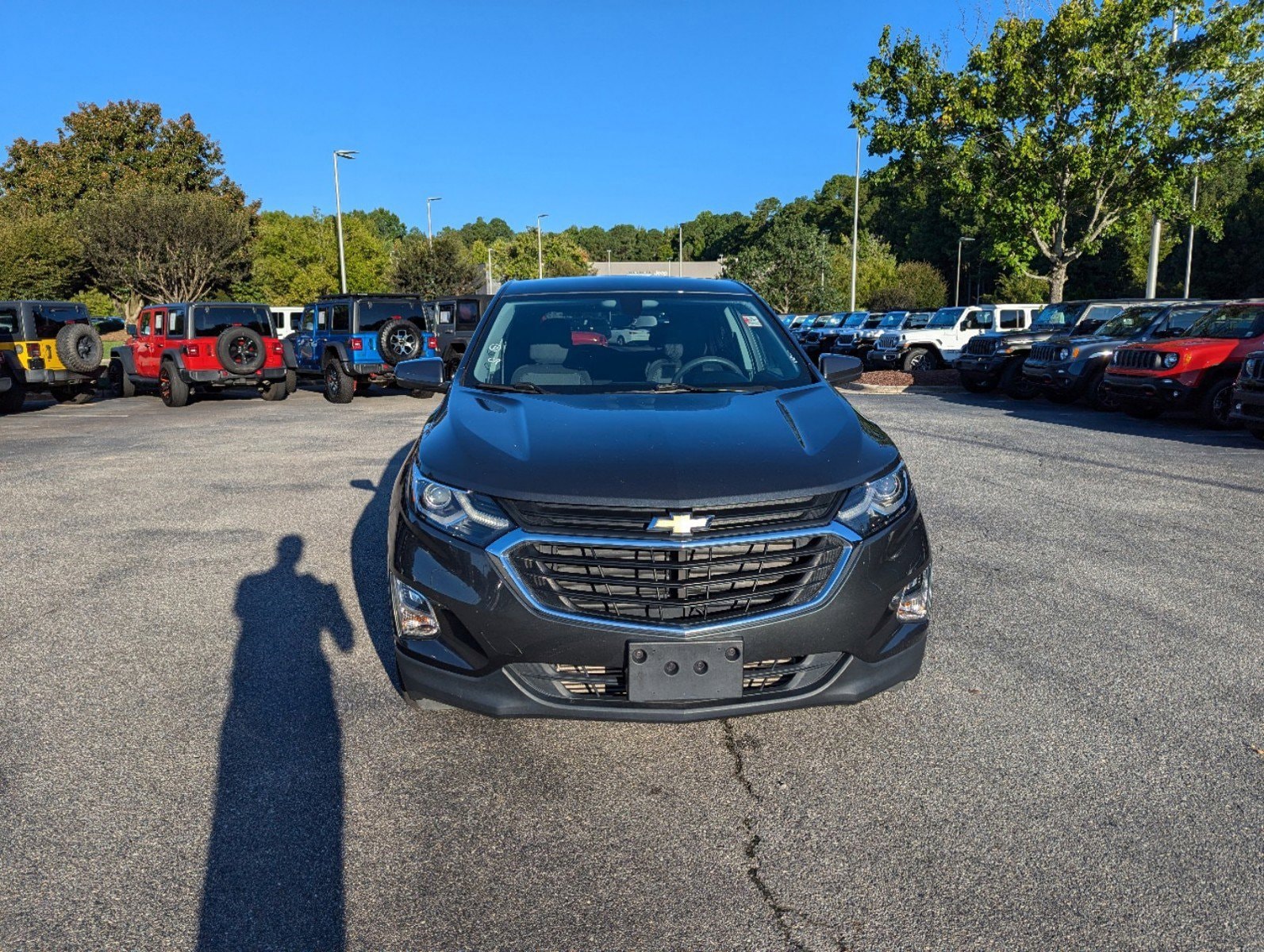 Used 2019 Chevrolet Equinox LT with VIN 3GNAXKEV2KS639418 for sale in Apex, NC