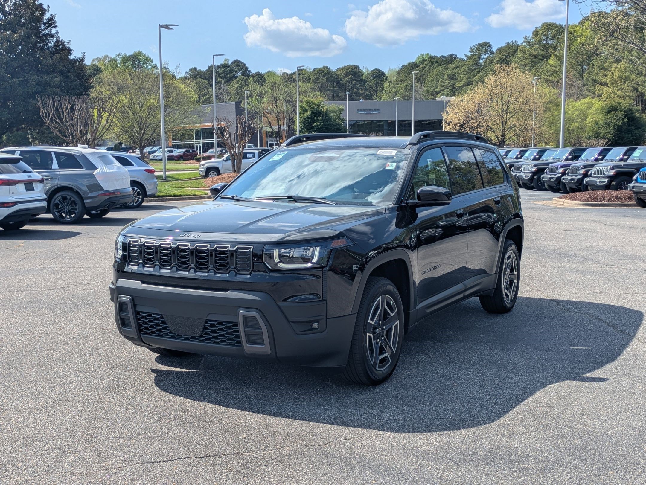 Diamond Black Crystal Pearlcoat 2026 Jeep Cherokee Limited 4WD SUV / Crossover Four-Wheel Drive Continuously Variable Transmission