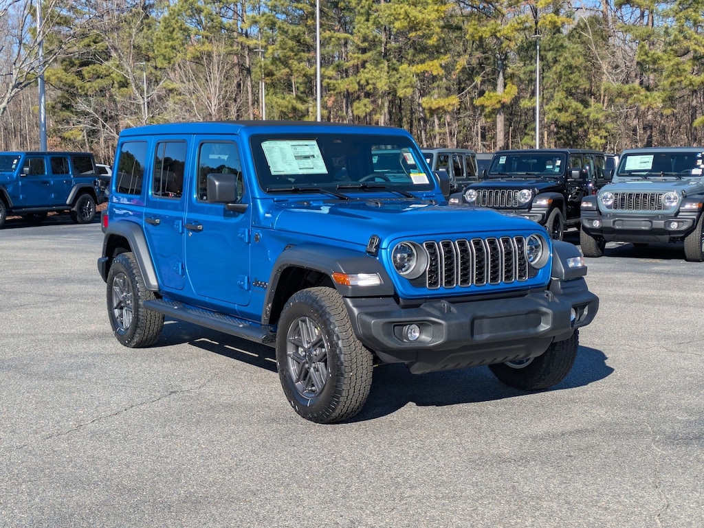 New 2026 Jeep Wrangler 4-DOOR SPORT S Sport Utility