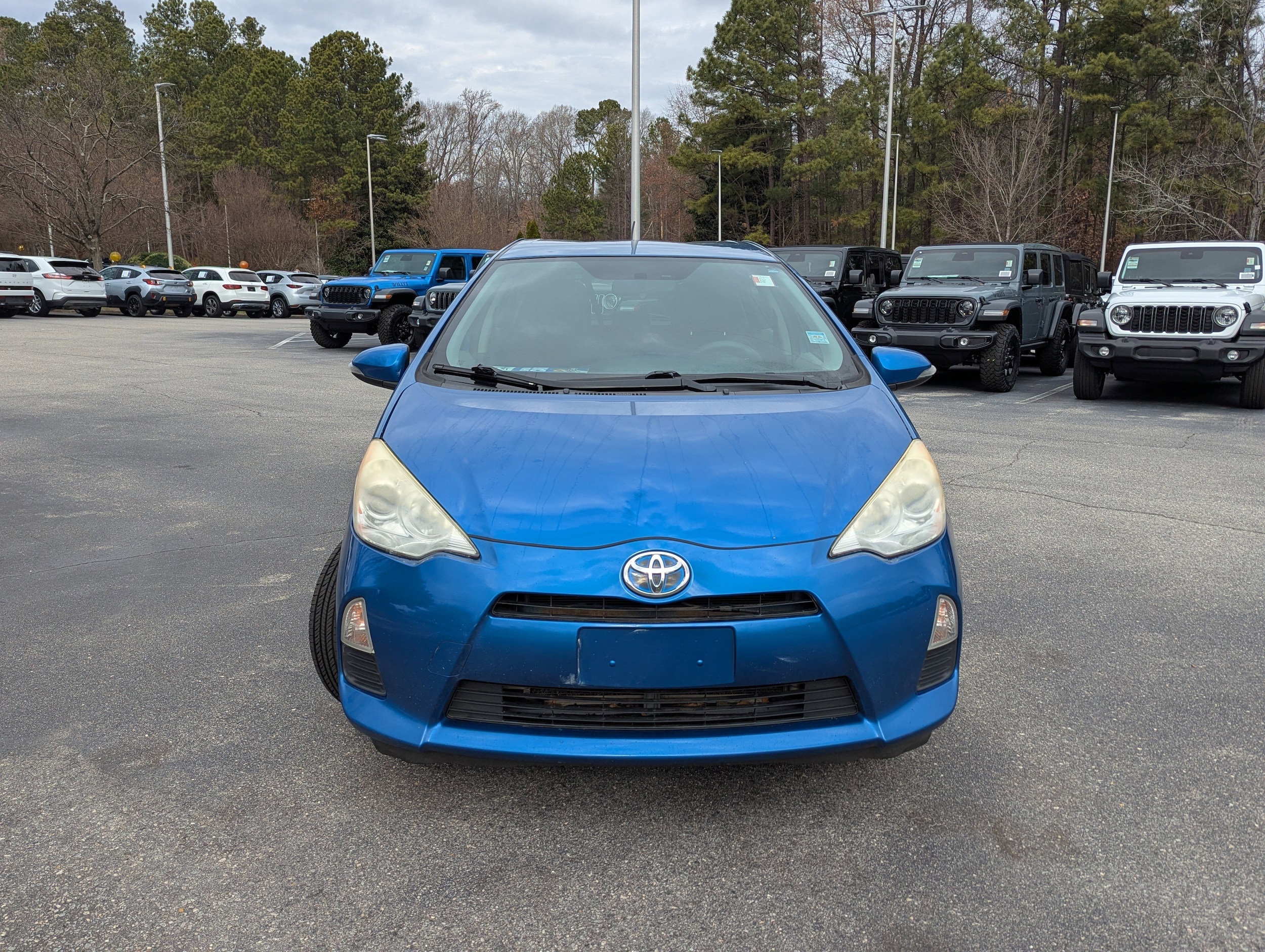 Used 2014 Toyota Prius c Two with VIN JTDKDTB30E1558552 for sale in Apex, NC