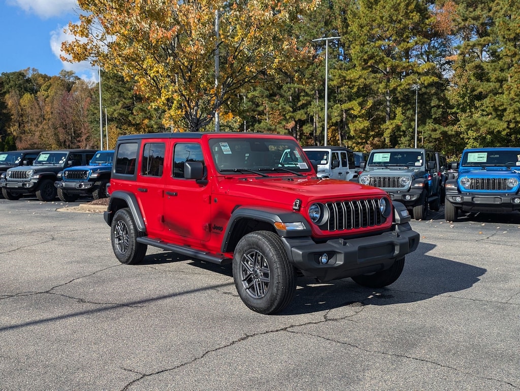 New 2026 Jeep Wrangler 4-DOOR SPORT S Sport Utility