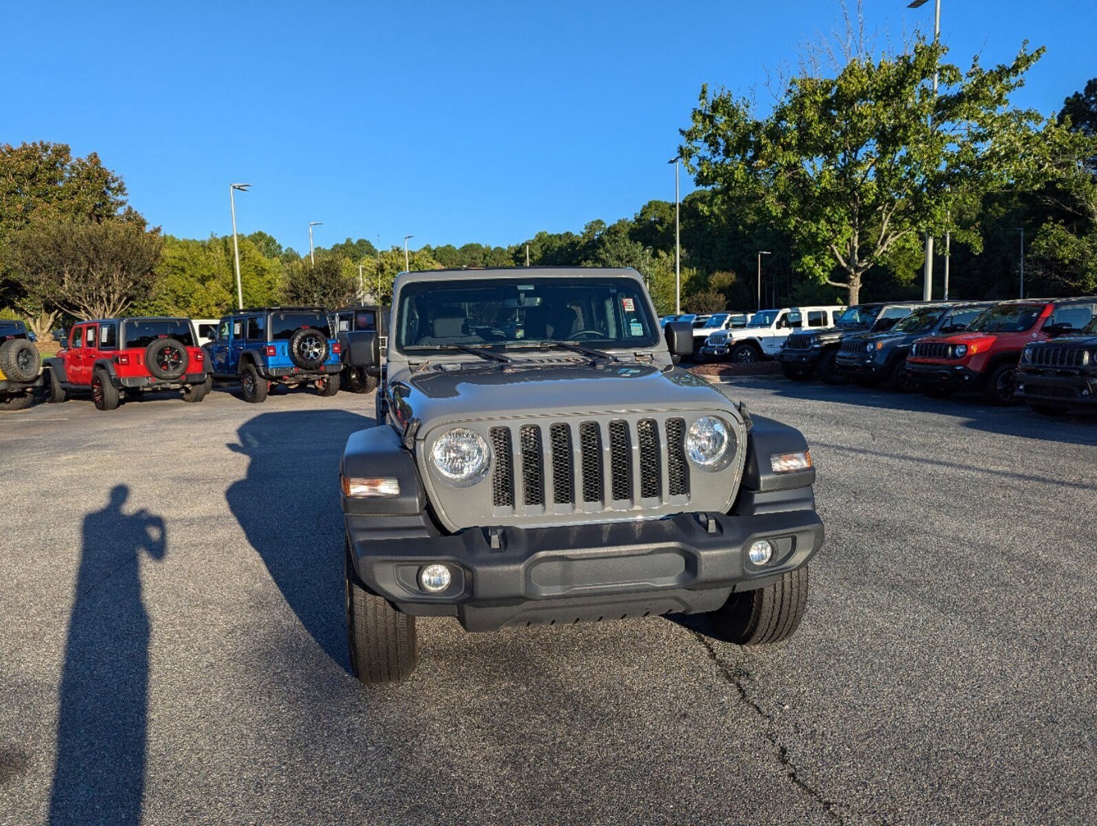 Certified 2022 Jeep Wrangler Unlimited Sport S with VIN 1C4HJXDG5NW246255 for sale in Cary, NC