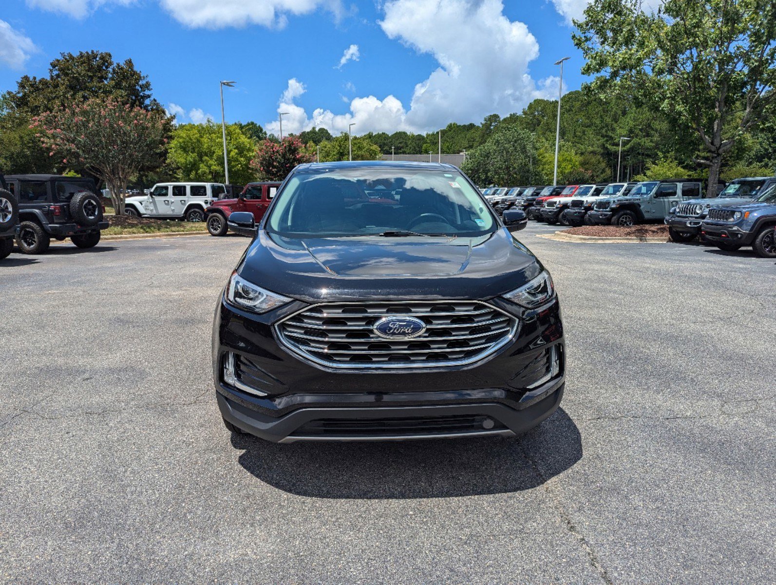 Used 2022 Ford Edge Titanium with VIN 2FMPK4K93NBA45544 for sale in Apex, NC