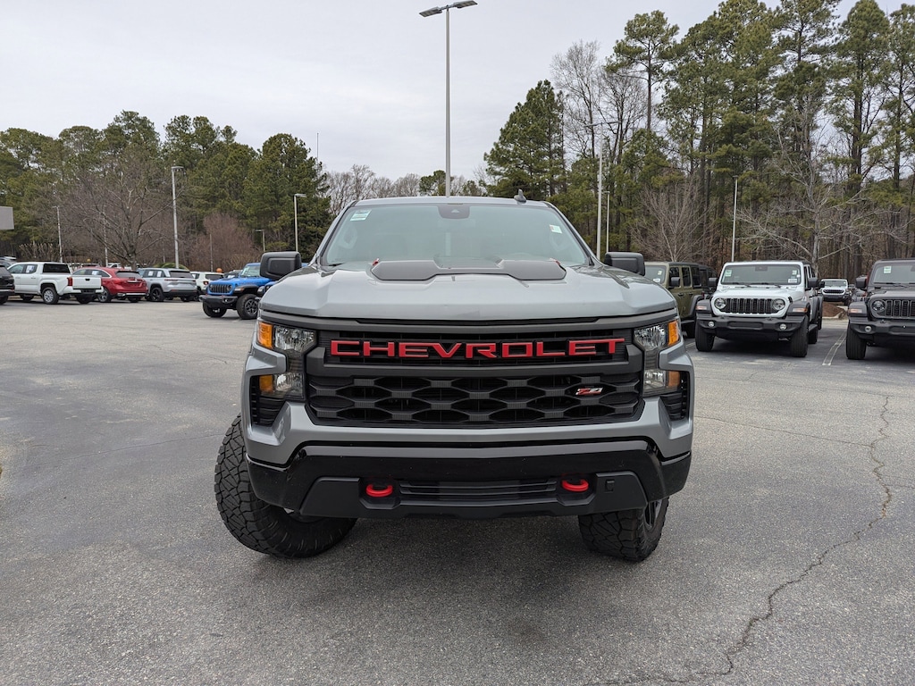 Used 2023 Chevrolet Silverado 1500 Custom Trail Boss 4WD Crew Cab 147 Custom Trail Boss