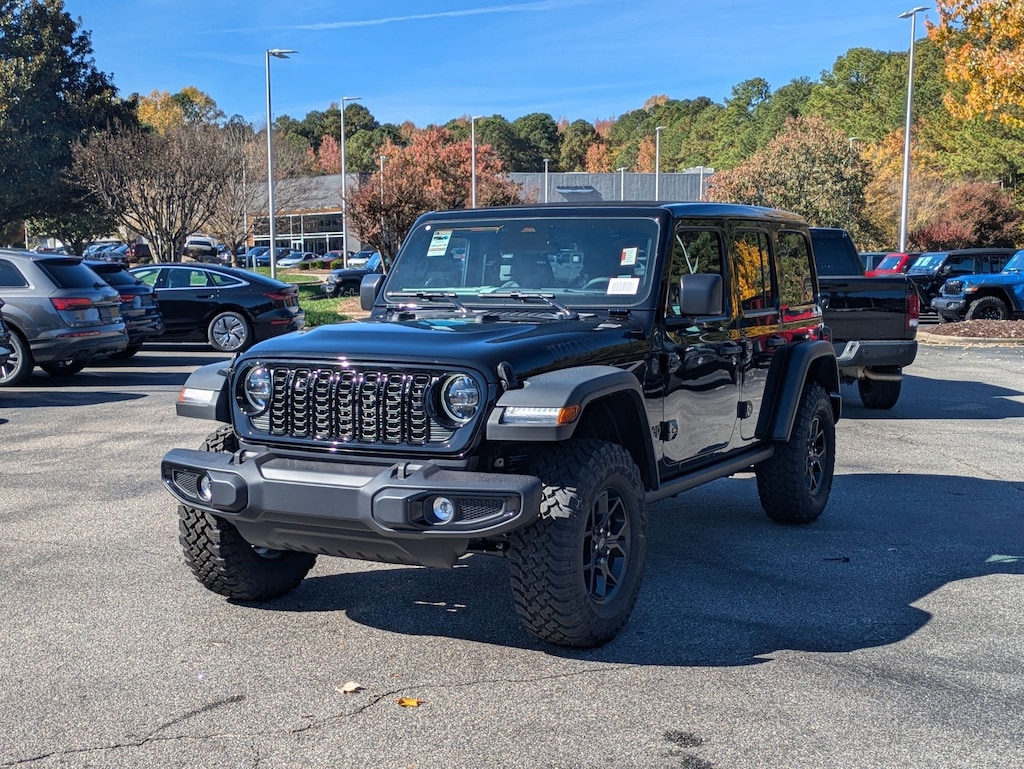 New 2026 Jeep Wrangler 4-DOOR WILLYS Sport Utility