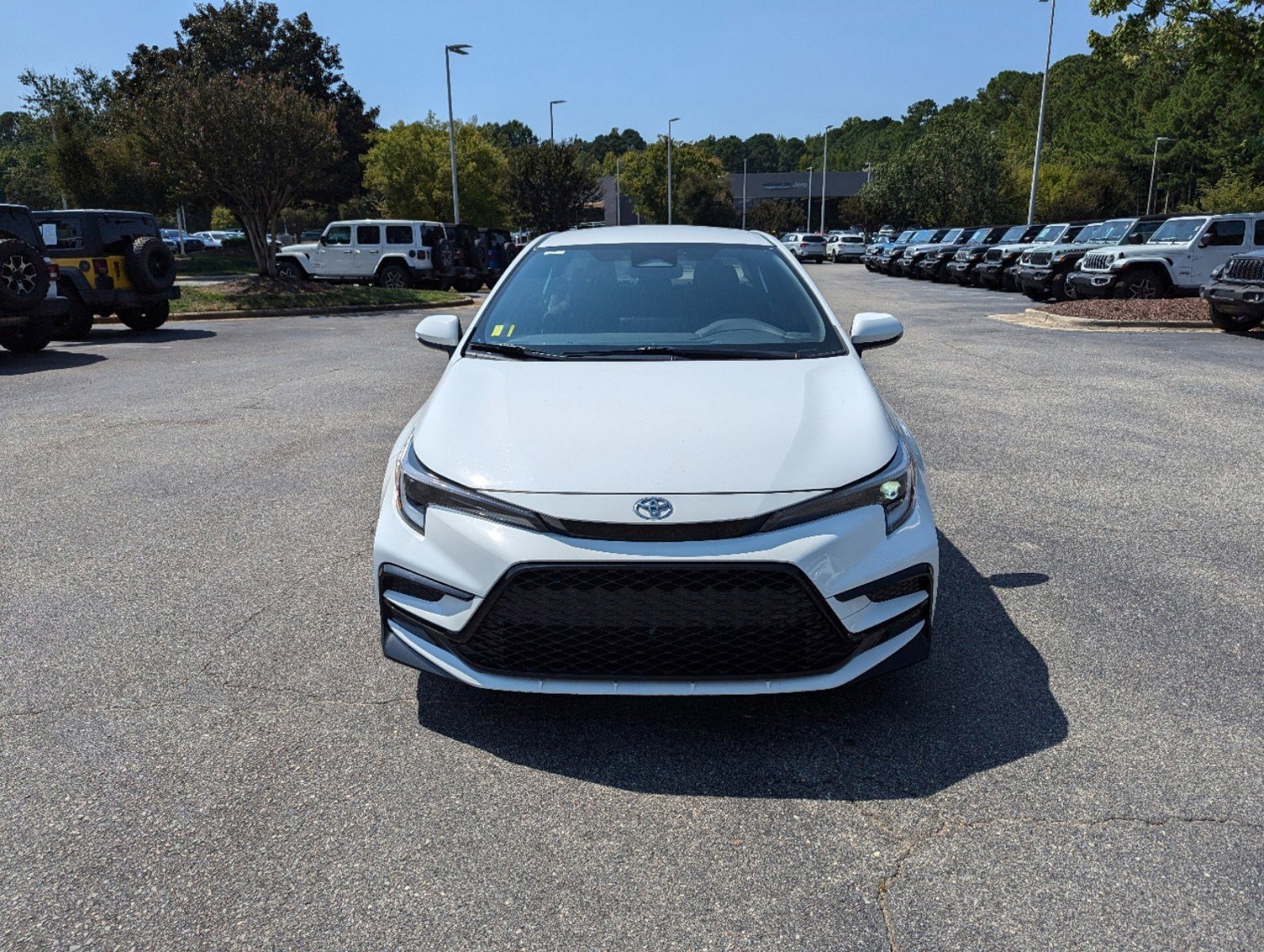 Used 2024 Toyota Corolla SE with VIN JTDS4MCE3RJ103805 for sale in Apex, NC