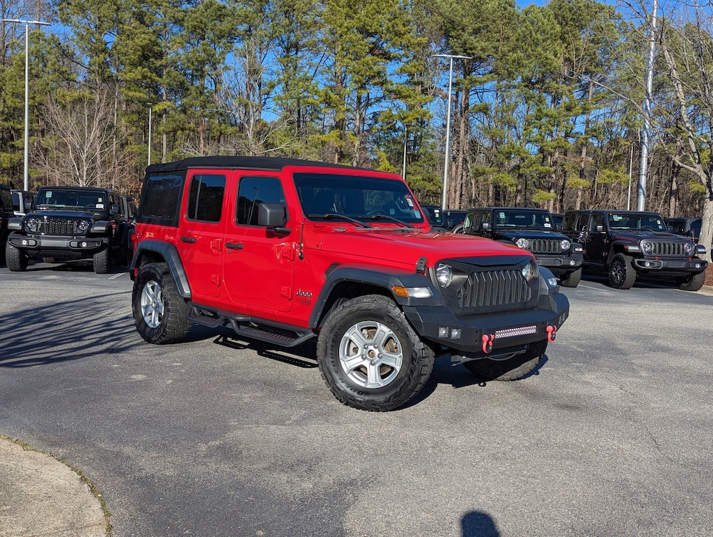 Used 2018 Jeep Wrangler Unlimited Sport S Sport S 4x4