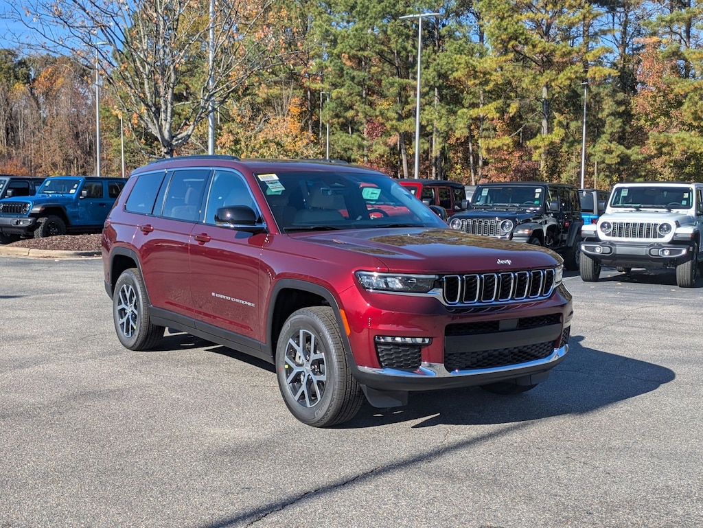 New 2025 Jeep Grand Cherokee L LIMITED 4X4 Sport Utility