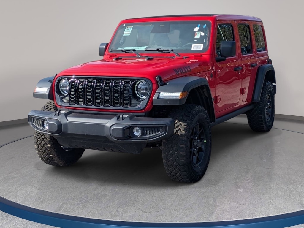 New 2026 Jeep Wrangler 4-DOOR WILLYS Sport Utility