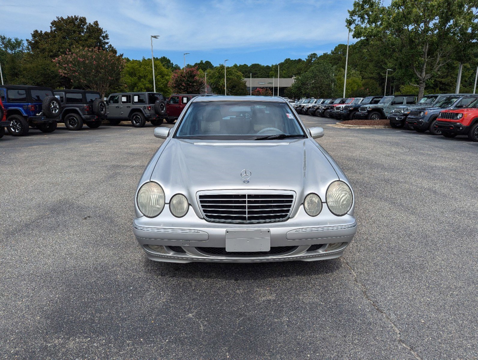 Used 2002 Mercedes-Benz E-Class E430 with VIN WDBJF70J52B436076 for sale in Apex, NC