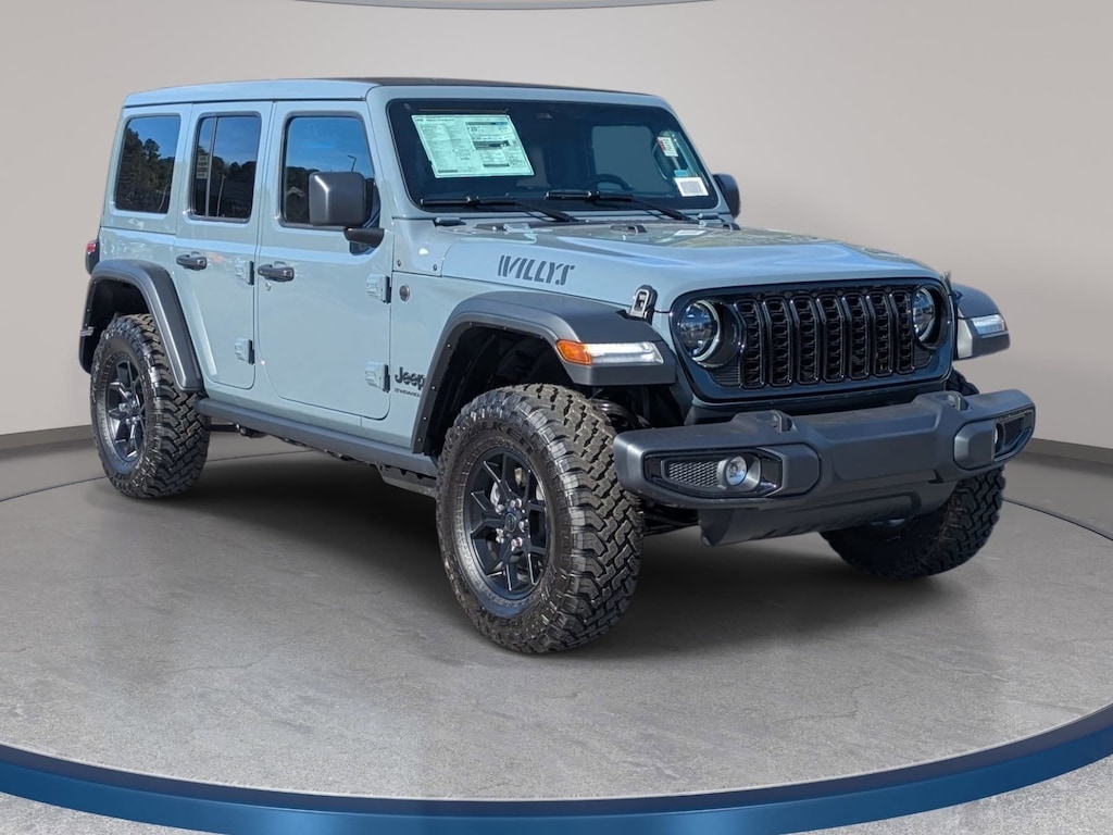 New 2026 Jeep Wrangler 4-DOOR WILLYS Sport Utility