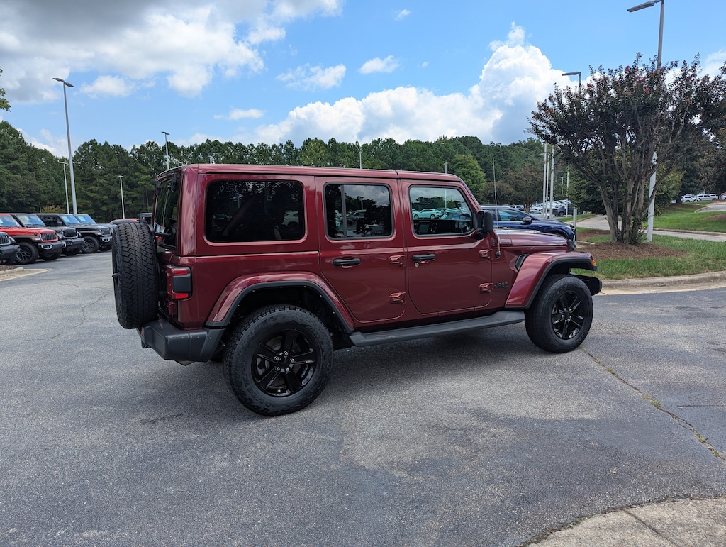 Certified 2021 Jeep Wrangler Sahara Altitude Unlimited Sahara Altitude 4x4
