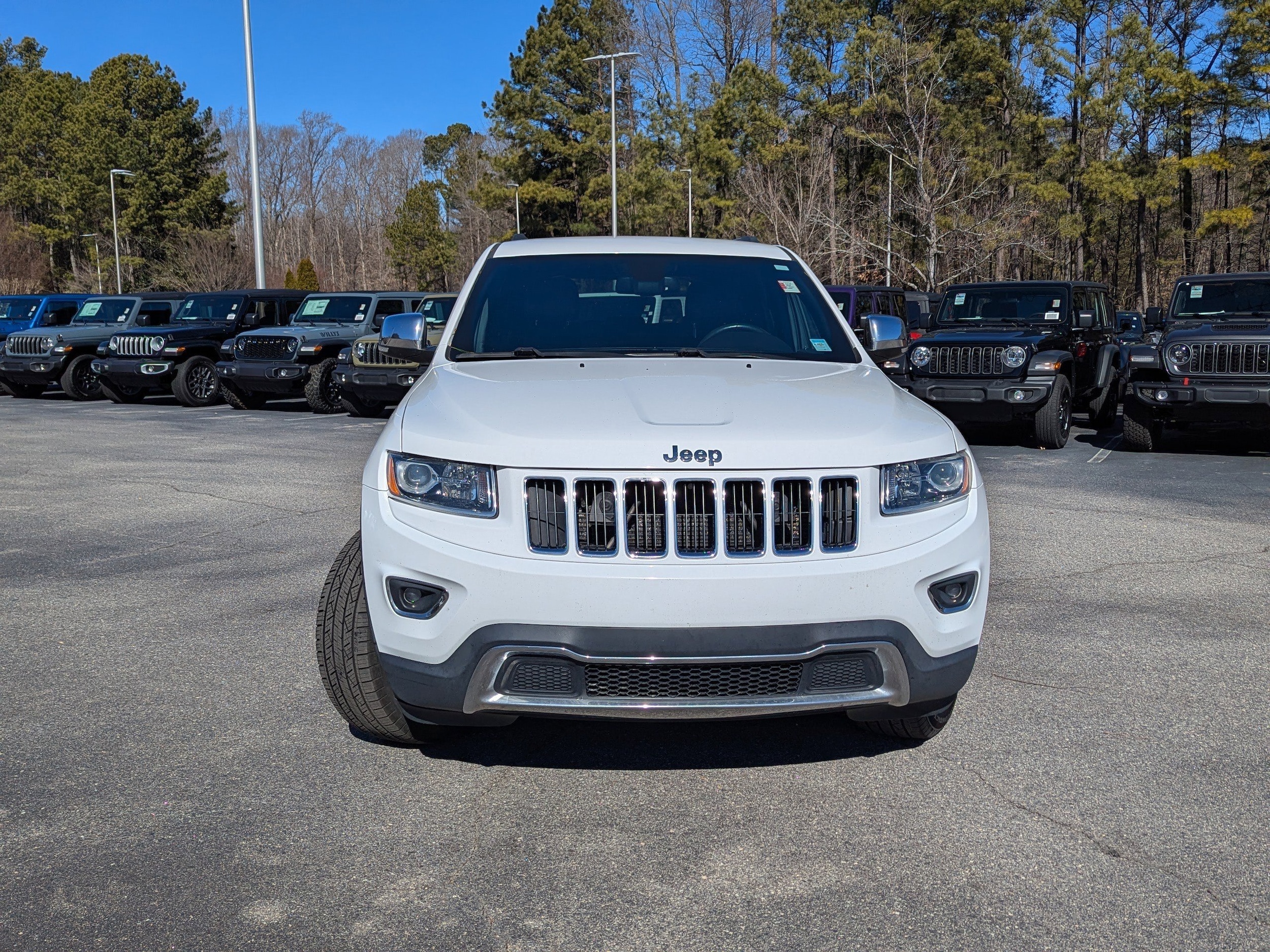 Used 2015 Jeep Grand Cherokee Limited with VIN 1C4RJFBG8FC792097 for sale in Apex, NC