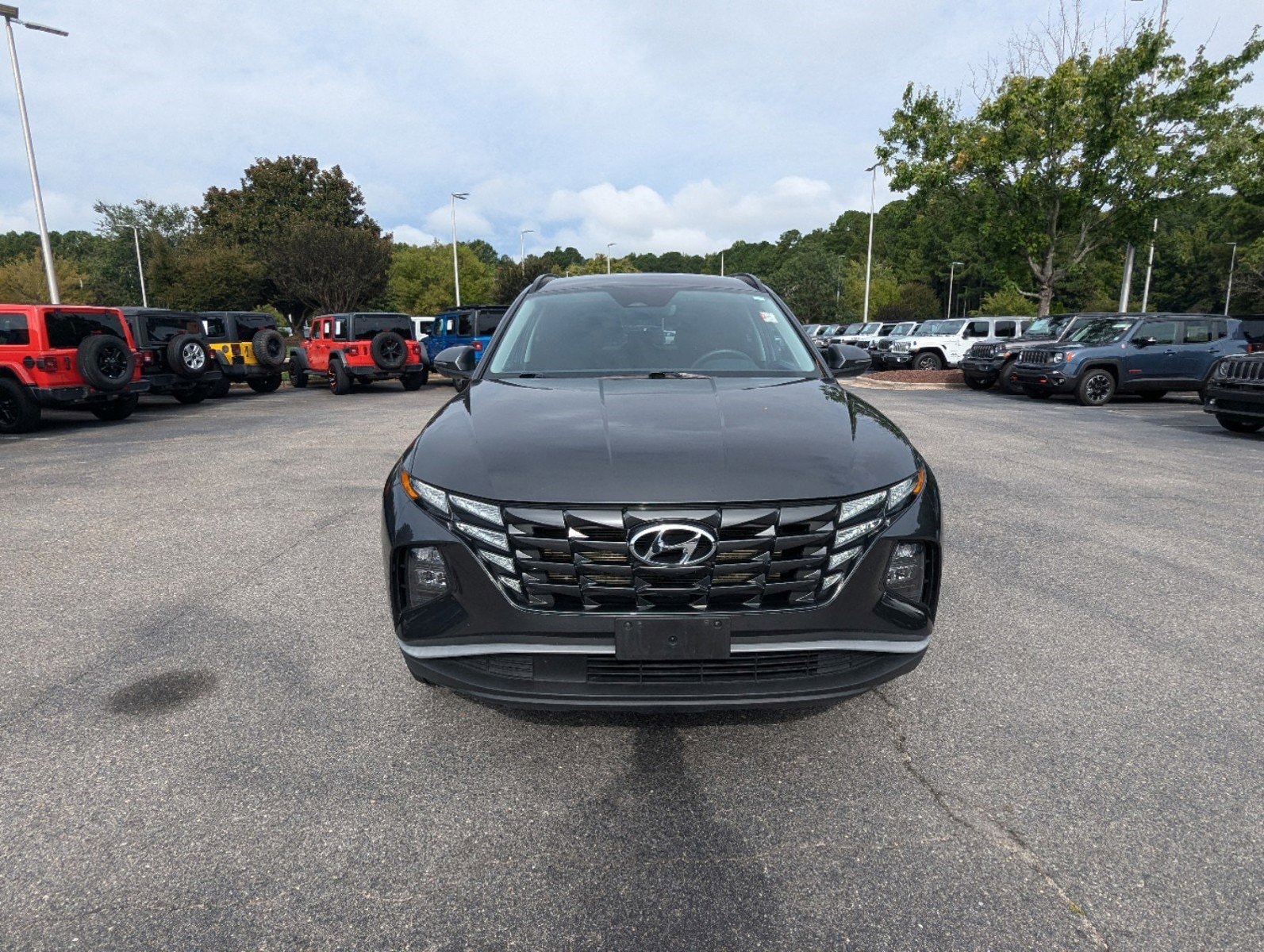 Used 2023 Hyundai Tucson SEL with VIN 5NMJBCAE3PH196567 for sale in Apex, NC