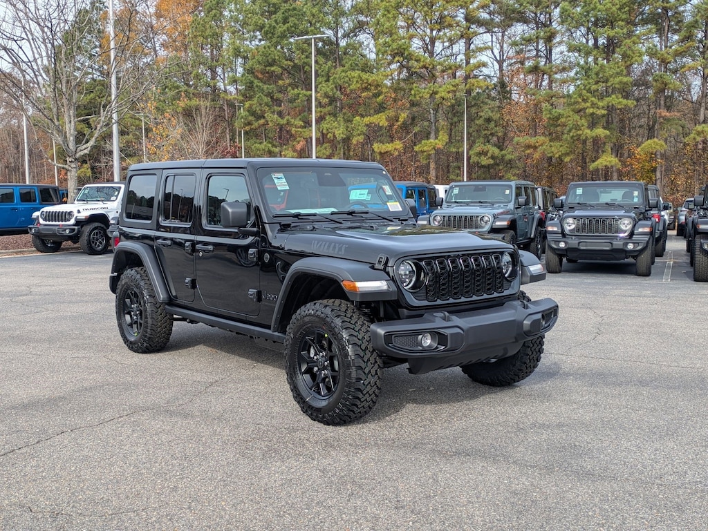 New 2026 Jeep Wrangler 4-DOOR WILLYS Sport Utility