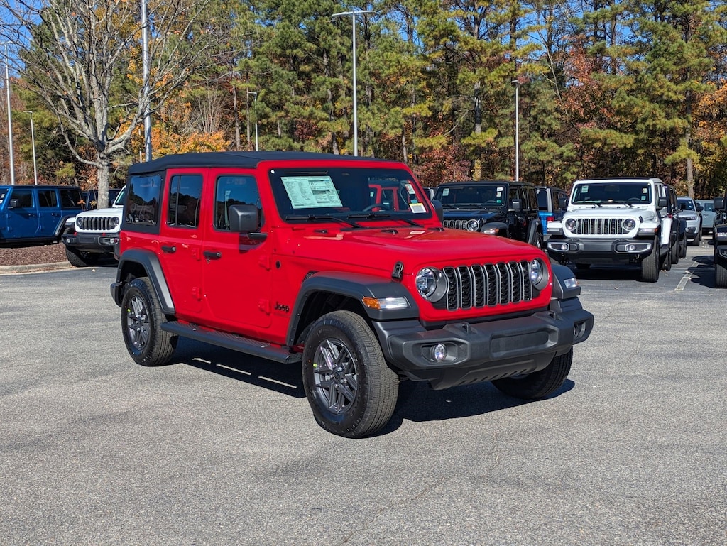 New 2026 Jeep Wrangler 4-DOOR SPORT S Sport Utility