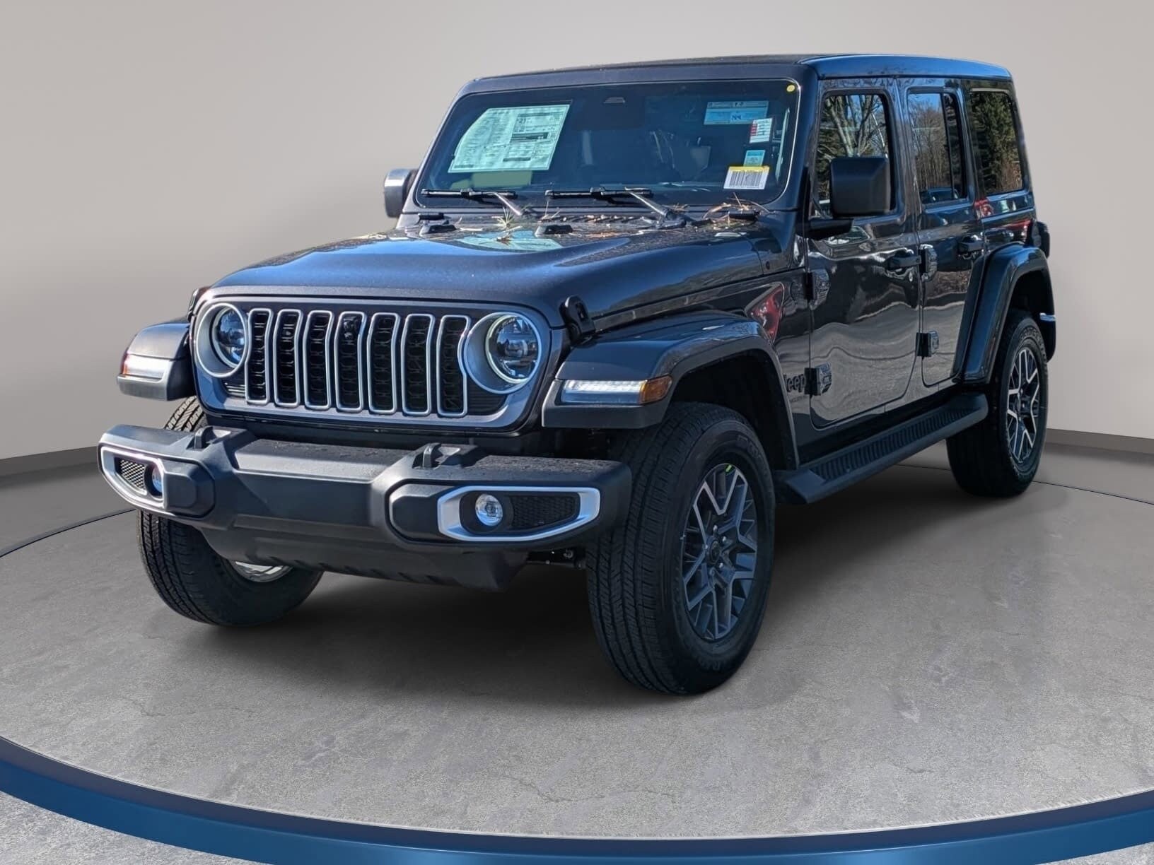 Granite Crystal 2026 Jeep Wrangler Sahara 4-Door 4WD SUV / Crossover Four-Wheel Drive 8-Speed Automatic