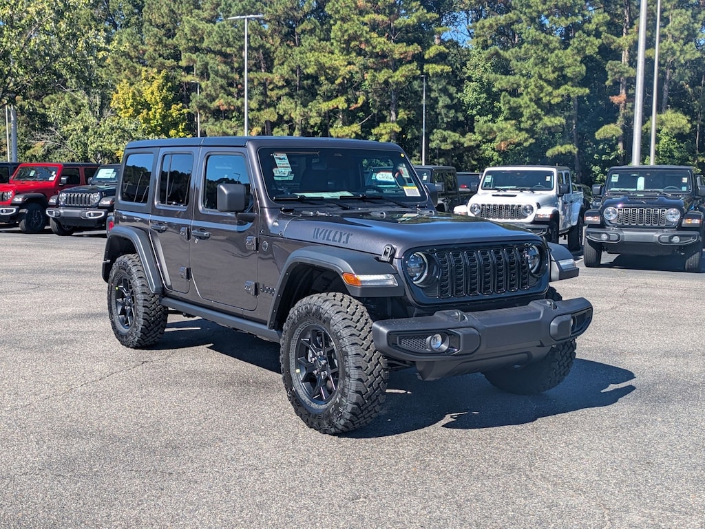 New 2026 Jeep Wrangler 4-DOOR WILLYS Sport Utility