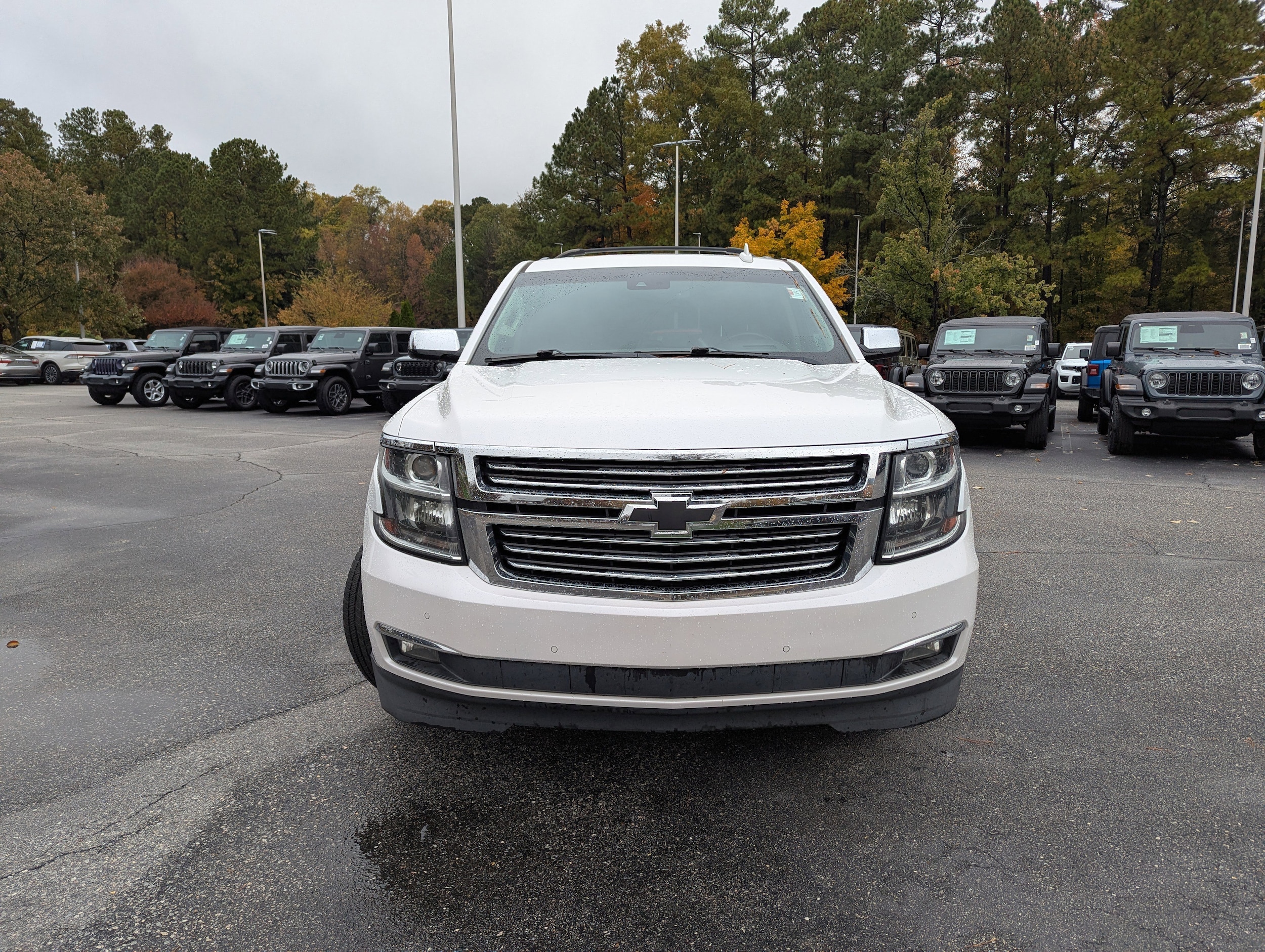 Used 2016 Chevrolet Tahoe LTZ with VIN 1GNSKCKC7GR354994 for sale in Apex, NC
