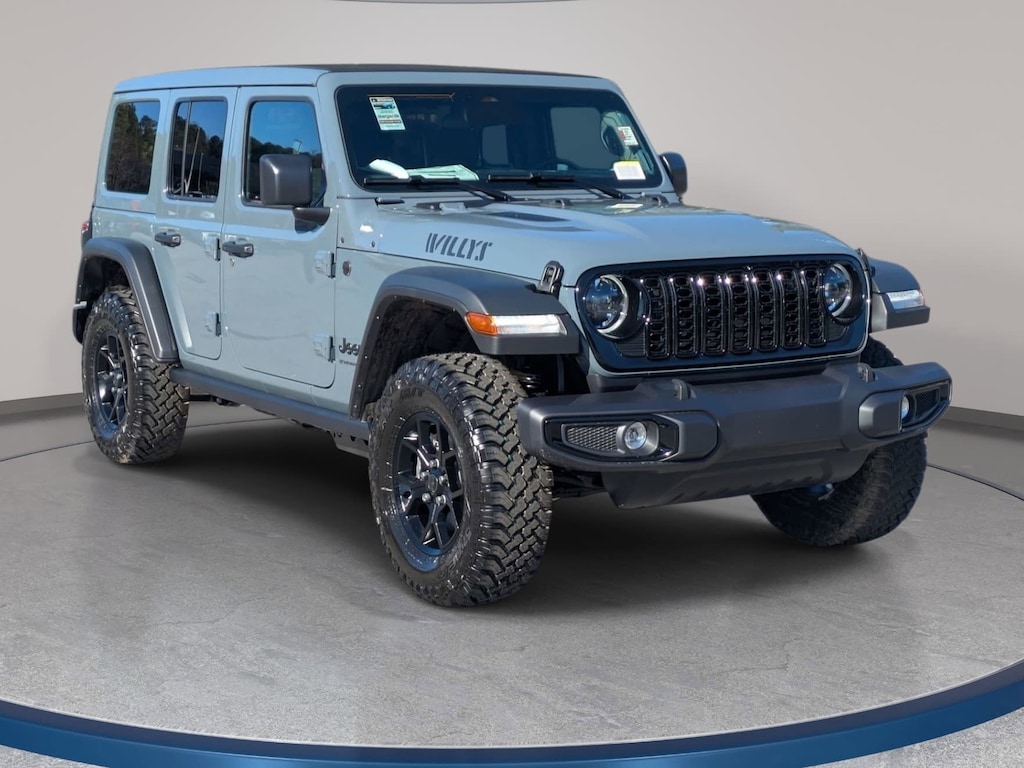 New 2026 Jeep Wrangler 4-DOOR WILLYS Sport Utility