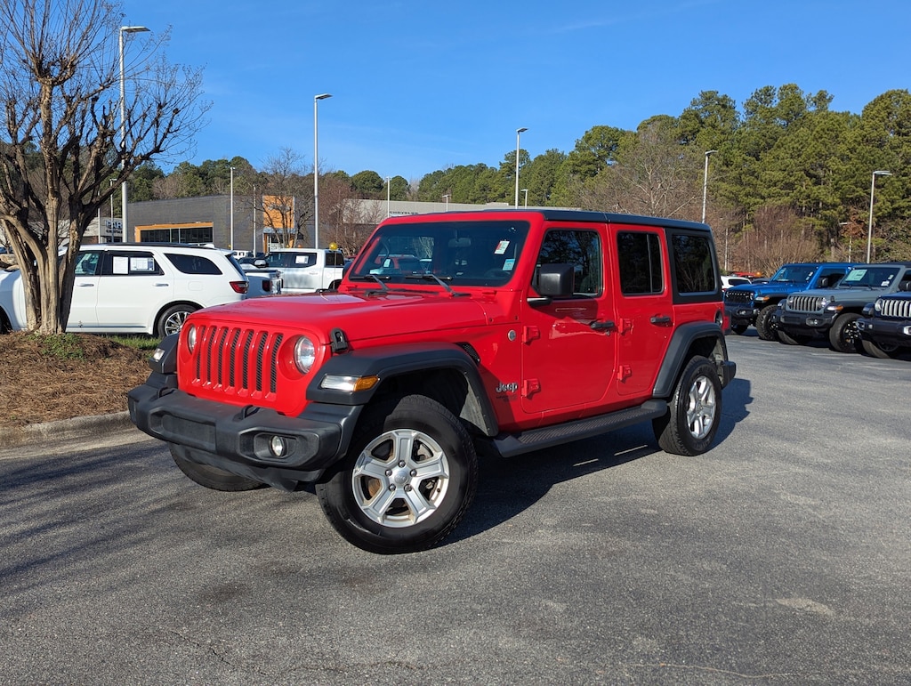 Used 2018 Jeep Wrangler Unlimited Sport S Sport S 4x4