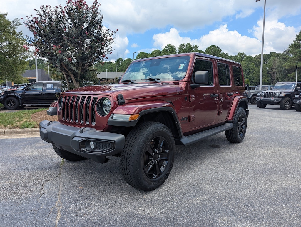 Certified 2021 Jeep Wrangler Sahara Altitude Unlimited Sahara Altitude 4x4