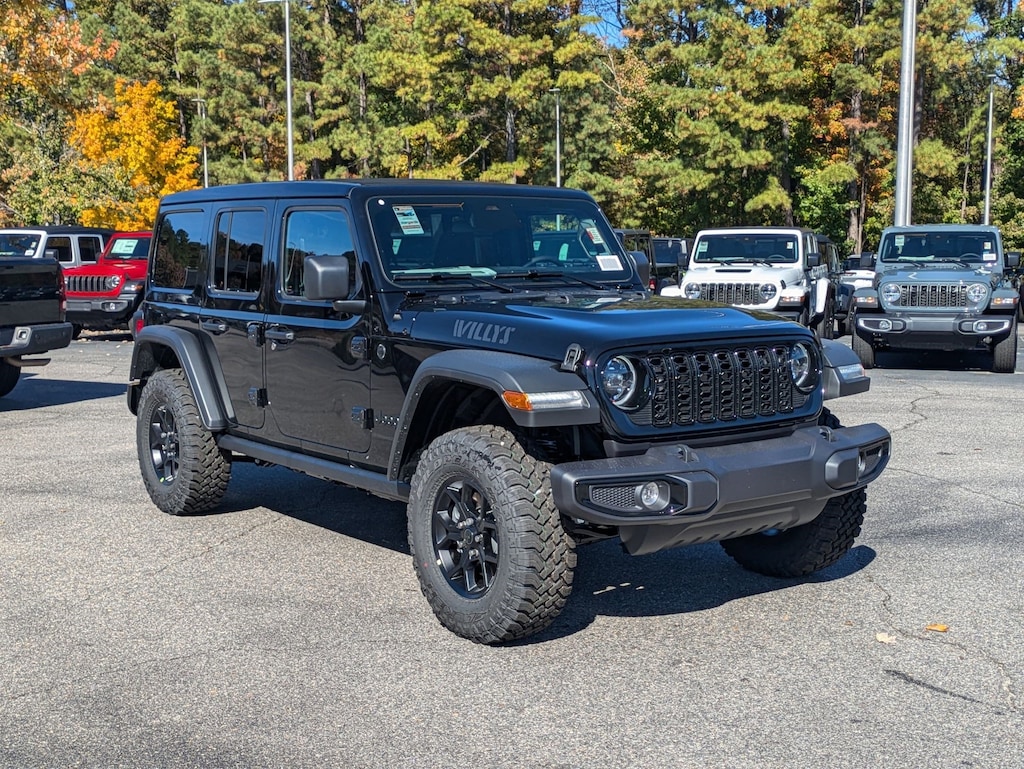 New 2026 Jeep Wrangler 4-DOOR WILLYS Sport Utility